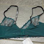 Savage X Fenty Shining Star Embroidered Unlined Demi Bra Wildflower Blue 36C Size undefined Photo 5