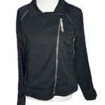 Lululemon Over The Top Moto Jacket Black Size 8 Photo 0
