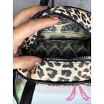 Ed Hardy  Cheetah Satchel with Vibrant Rhinestone Heart Photo 3
