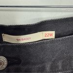 Levi's NWT 94 Baggy Jean in Open Mind Straight Washed Black Size 22W Photo 5