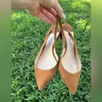 Jimmy Choo  Brown Suede Ankle Strap Block Heel Size 38.5 Photo 7