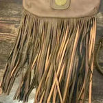 Charming Charlie fringe leather crossbody/shoulder bag Photo 2
