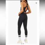 NWOT Free people FP Movement Back It Up Jumpsuit Black Photo 1