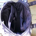 Cynthia Rowley  EUC Women's Large Quilted Purple Floral Camo Weekender Bag Photo 8