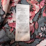 Motherhood Maternity  NWT Floral Tie Waist Sleeve Large Photo 7