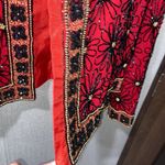 Papell Boutique evening beaded silk top Photo 5