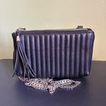 Quilted Leather Belt Bag Black Photo 1