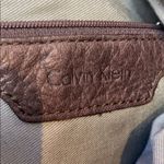 Calvin Klein brown leather chain strap bag Photo 3