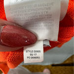 J.Crew Orange Cropped V-Neck Cardigan Cotton Viscose Knit Sweater Med.(tag gone) Photo 8