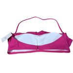 Avenue Ocean  Fuchsia Pink Halter Bikini Top Size 12 NWT Swim Top Photo 1