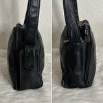 Perlina  Vintage Genuine Leather Black Crossbody Bag Photo 9