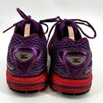 Mizuno  Wave Rider 15 Neutral Running Shoes Lace Up Athletic Purple Red 8.5 Photo 5