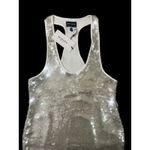 Retrofête Alondra Sequin Mini Dress Silver Ice Size Medium NWT Photo 7