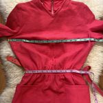 Fashioned By Lampl Vintage Short Sleeve Pink Midi Dress Ribbed Pockets EUC Sz M Size M Photo 8