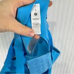 Lululemon  All Powered Up Ocean Blue Sports Bra Medium Support Crossback Straps Photo 2