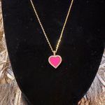 Kate Spade New  Take the Heart Gold Pendant Necklace Photo 2