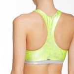 Beach Bunny  Neon Galaxy Yellow Racerback Bikini Top nwt Photo 3