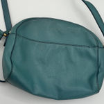 Fossil  Crossbody Sydney Bag‎ Teal Green Leather Purse Adjustable Strap Small Photo 0