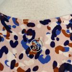 Sage  Collective Violet Multi Print Racerback‎ Sports Bra Size Medium Photo 3