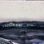 Vanilla Star Jeans Vanilla Star Ripped Distressed Button‎ Fly Cuffed Bermuda Shorts Photo 5