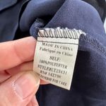 Love Riche  Tank Top Womens Large‎ Blue Strappy Halter Shift Blouse Photo 3