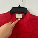 Tuckernuck Fiery Red Royal Shirt Dress Size S Photo 2