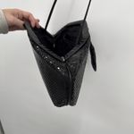 Unbranded Vintage Black Mesh Crossbody Purse Evening Photo 5