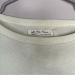 We The Free  Women's Long Sleeve Green Knit Sweater Size XS Photo 2