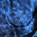 Sunzel Leggings Medium Blue Leopard Print Photo 2