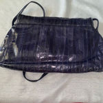 Women's Gift Land black Eel Skin Shoulder Bag Photo 3