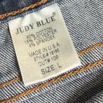 Judy Blue  High Rise Button Fly Cuffed Denim Jean Shorts Size Large Photo 2