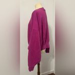 Nike SPORTSWEAR ESSENTIAL FLEECE CREW CROPPED LOOSE OVERSIZED PINK SIZE LARGE Photo 1