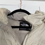 The North Face  Beige Cream Long Down 550 Puffer Jacket (Flaws) Photo 3