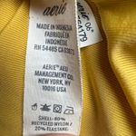 Aerie Scoop Neck Bikini Top Yellow Reversible Size S P Swimwear Photo 2