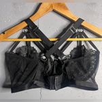 Lonely Lulu Underwire Bra Black. Size 38 D Black Photo 8