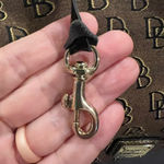 Dooney & Bourke Brown and Black Monogram Hobo Women's Bag Photo 8