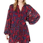 Free People Love Letter Floral Tunic Dress Size Medium Photo 0
