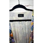 VICI  Maxi Dress Floral Print Tie Front Flutter Sleeve Deep V Neck Size XL Photo 3