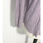 Rachel Zoe Women's Cowl Neck Long Sleeve Sweater Heathered Purple Size Medium Photo 5