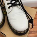 Dr. Martens  Zavala White Combat Boots Size 7 Photo 2