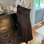 The Limited  Event Black Strapless Ruffle Cocktail Dress Women’s 2 – Formal LBD Photo 4