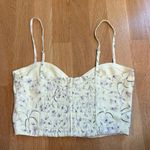 Aritzia  Sunday Best Bonnie Bustier Zephyr Bluebells Vanilla Size XXS Photo 5