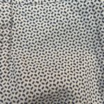 J. McLaughlin  Stretch Ponte Ankle Dress Slacks Pants Size 8 Blue White Photo 4