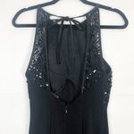 Cache Vintage Maxi Dress Womens Small Empire Sequin Formal Wedding Guest Party Photo 7