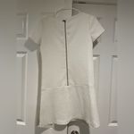 Alice + Olivia  Dropped Waist Mini Dress with Jacquard Print Bridal/ Graduation Photo 5