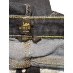 Lee Riders High Rise Skinny Ankle Jeans Dark Blue Button Fly Size 4 Photo 3