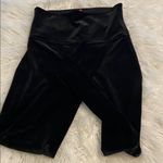 Spanx Velvet Black Leggings with Red Tag size 1X BNWOT inseam 29” waist 30” flat Photo 8