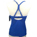 Athleta NWT  Bandeau Tankini‎ Swim Top Caspian Blue Photo 6