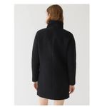 J.Crew Cocoon Italian Stadium-Cloth Wool Coat Size 8 Photo 3