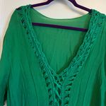 Green beach cover up Size L Photo 4